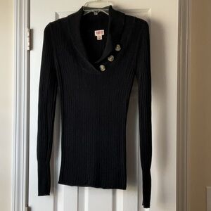 Mossimo black sweater, size S.
